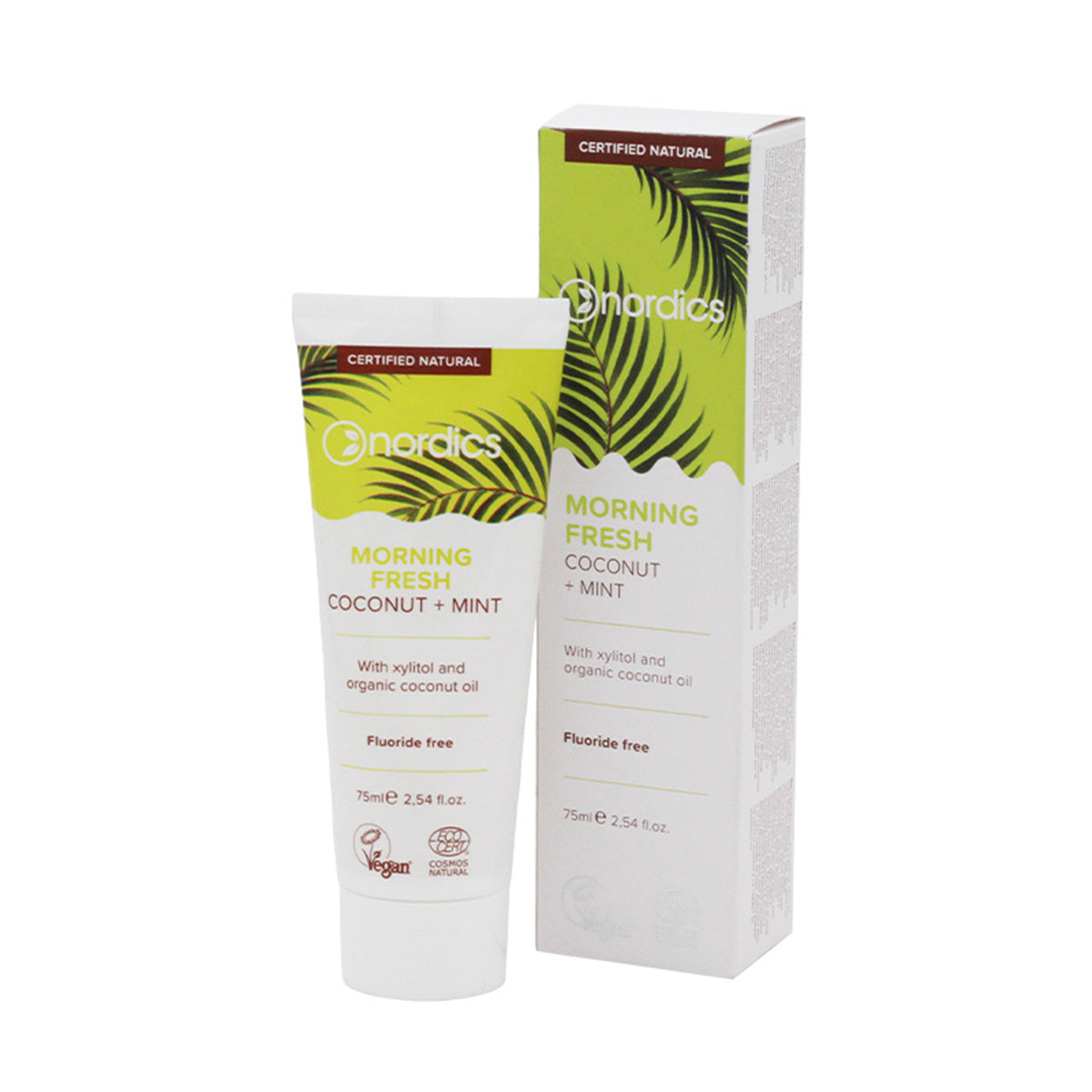 Pasta do zębów Fresh Coco Menta bez fluoru, NATURASPA, 75 ml