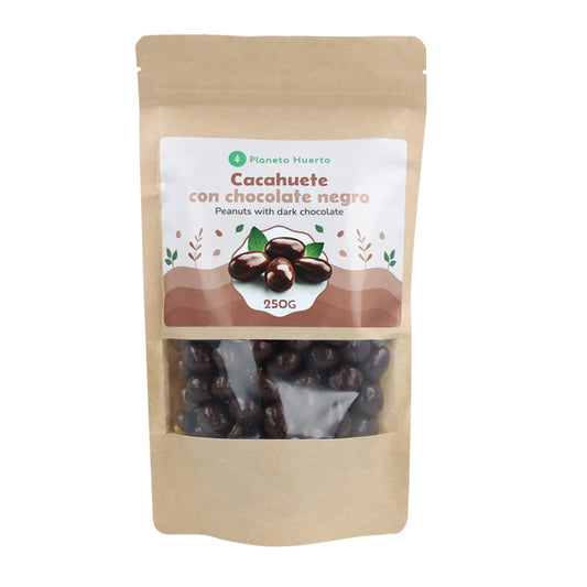 Jordnöt med mörk choklad Planeta Huerto 250gr
