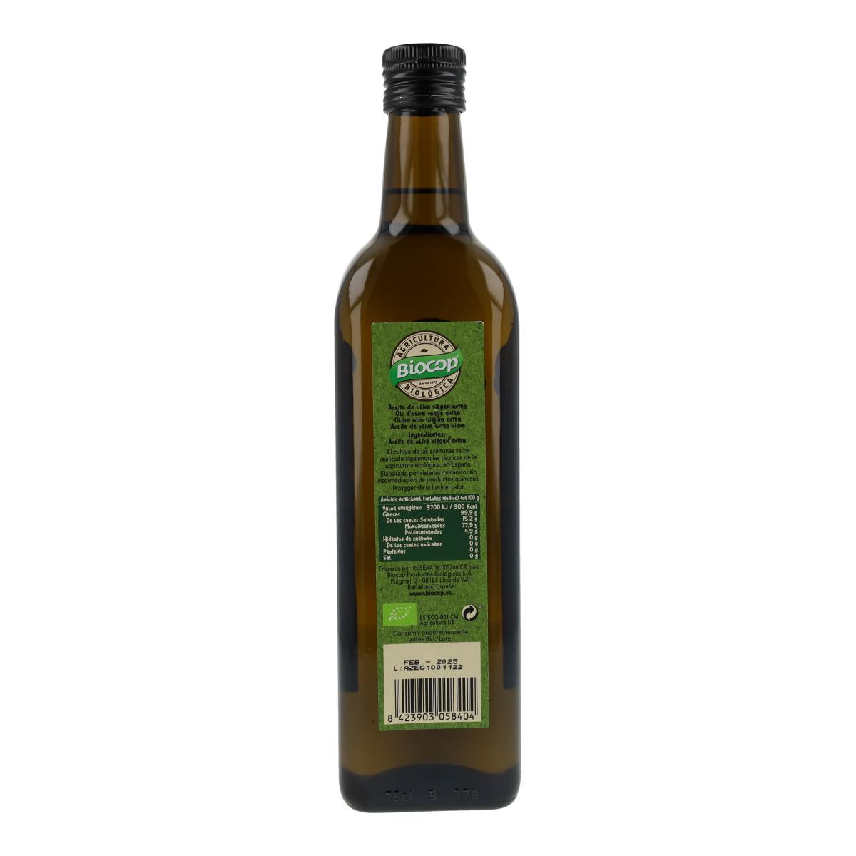 Extra jungfruolja Hojiblanca Biocop 75 cl
