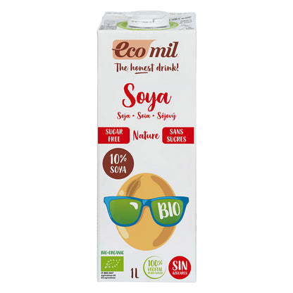 Napój sojowy bez cukru Ecomil Bio 1 l