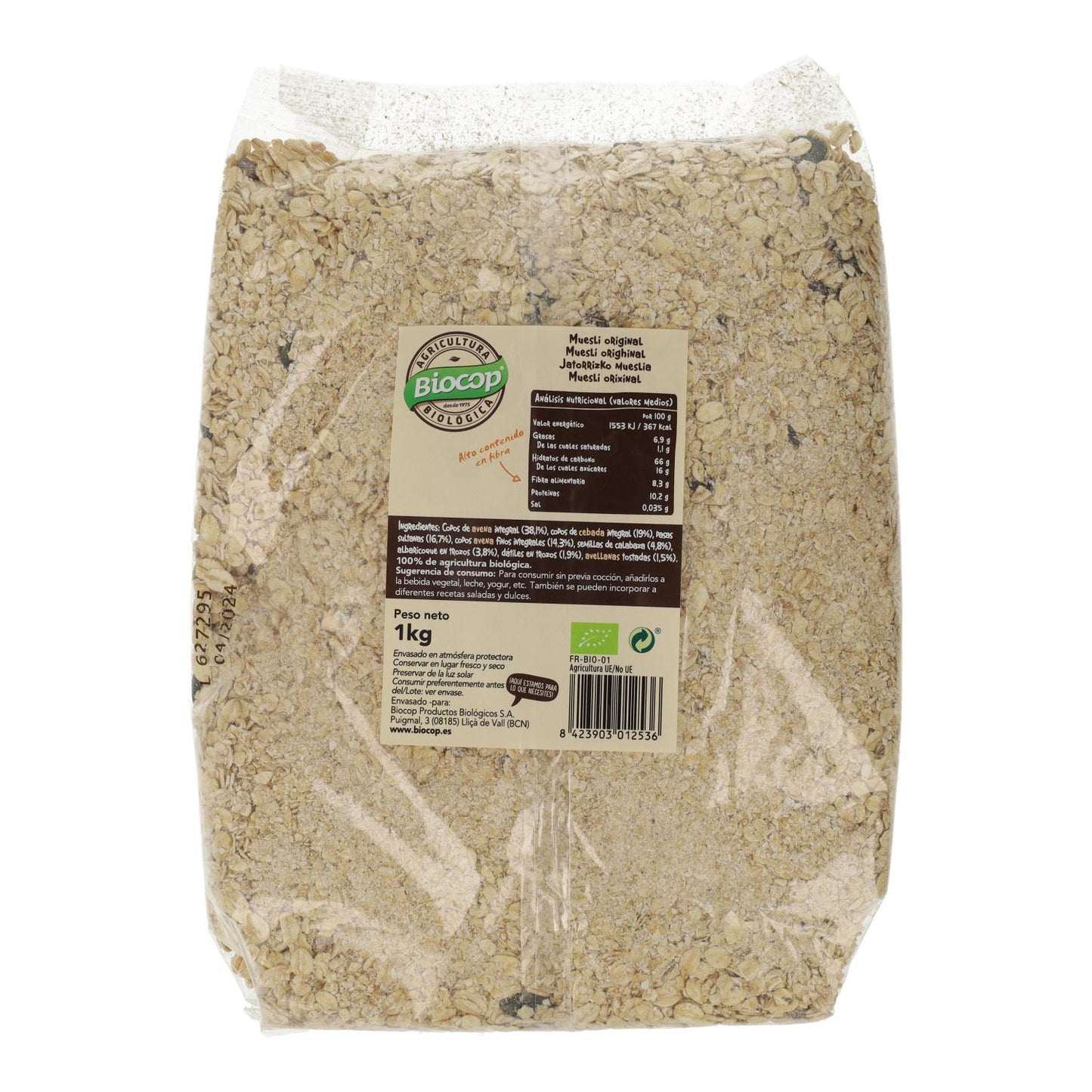 Muesli Original BIO Biocop 1 kg