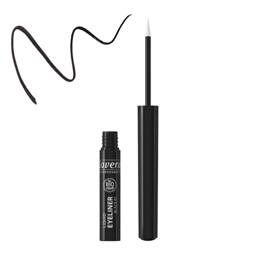 Flüssiger Eyeliner – 01 Black, Lavera 2,8 ml