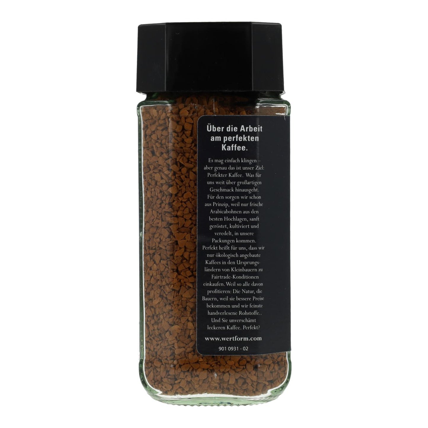 Café équitable lyophilisé Arabica BIO Mount Hagen 100 g