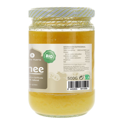 Packung 3xGhee geklärte Butter ECO Planeta Huerto 500 gr
