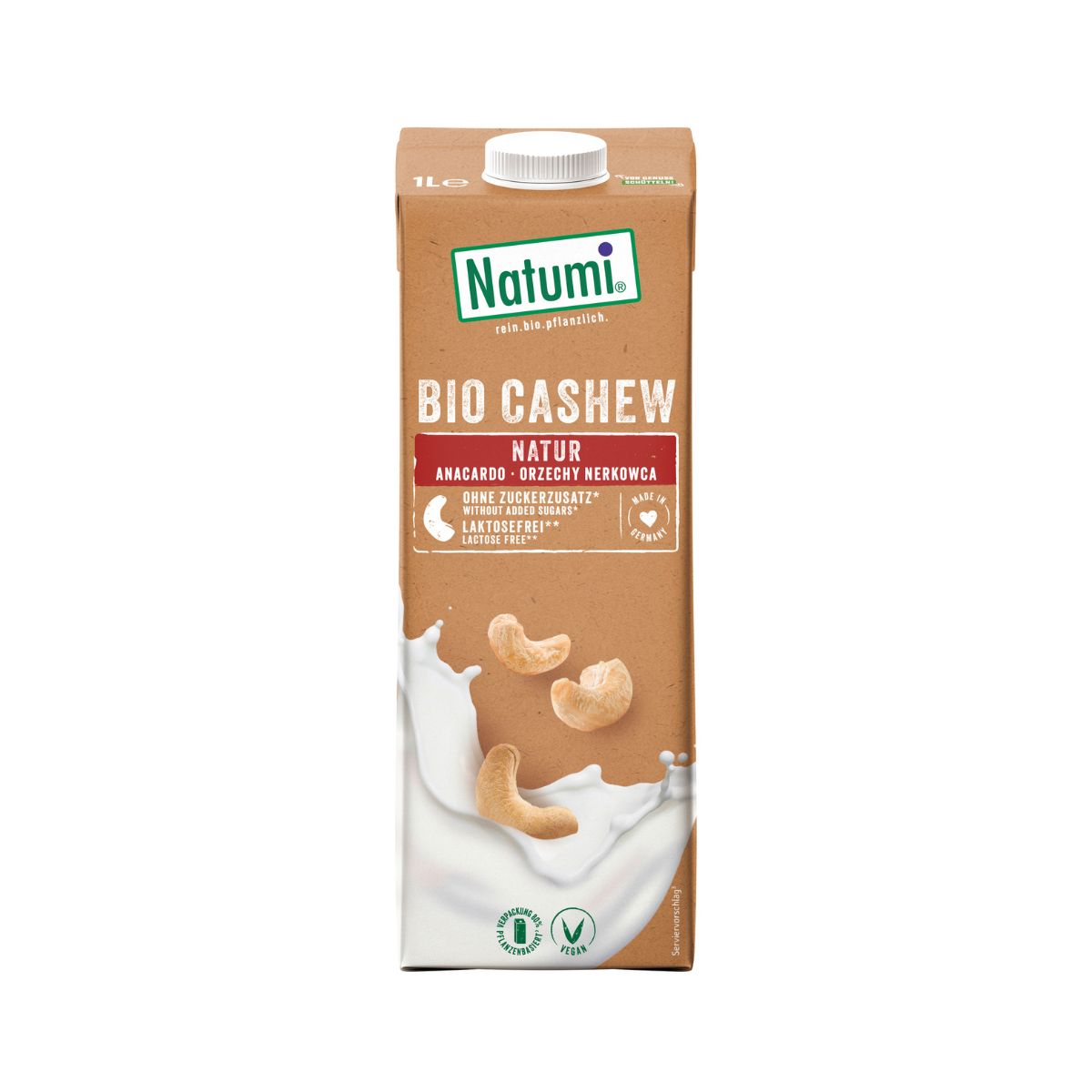 Ekologisk cashewdryck Natumi 1 l