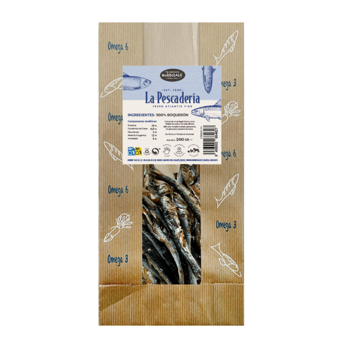 Sardele Hobbitalf 200 g