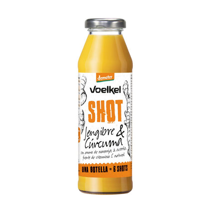 SHOT di zenzero e curcuma (arancia, acerola, limone)  Voelkel 280 ml