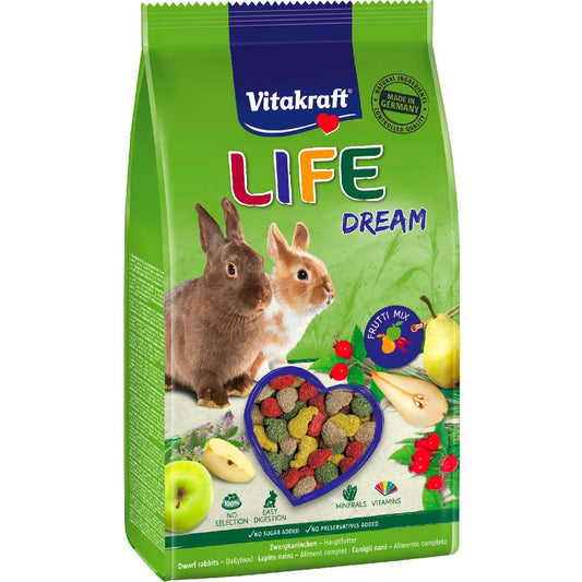 Vitakraft Menu Life Dream Extruded Rabbit Food 600 g