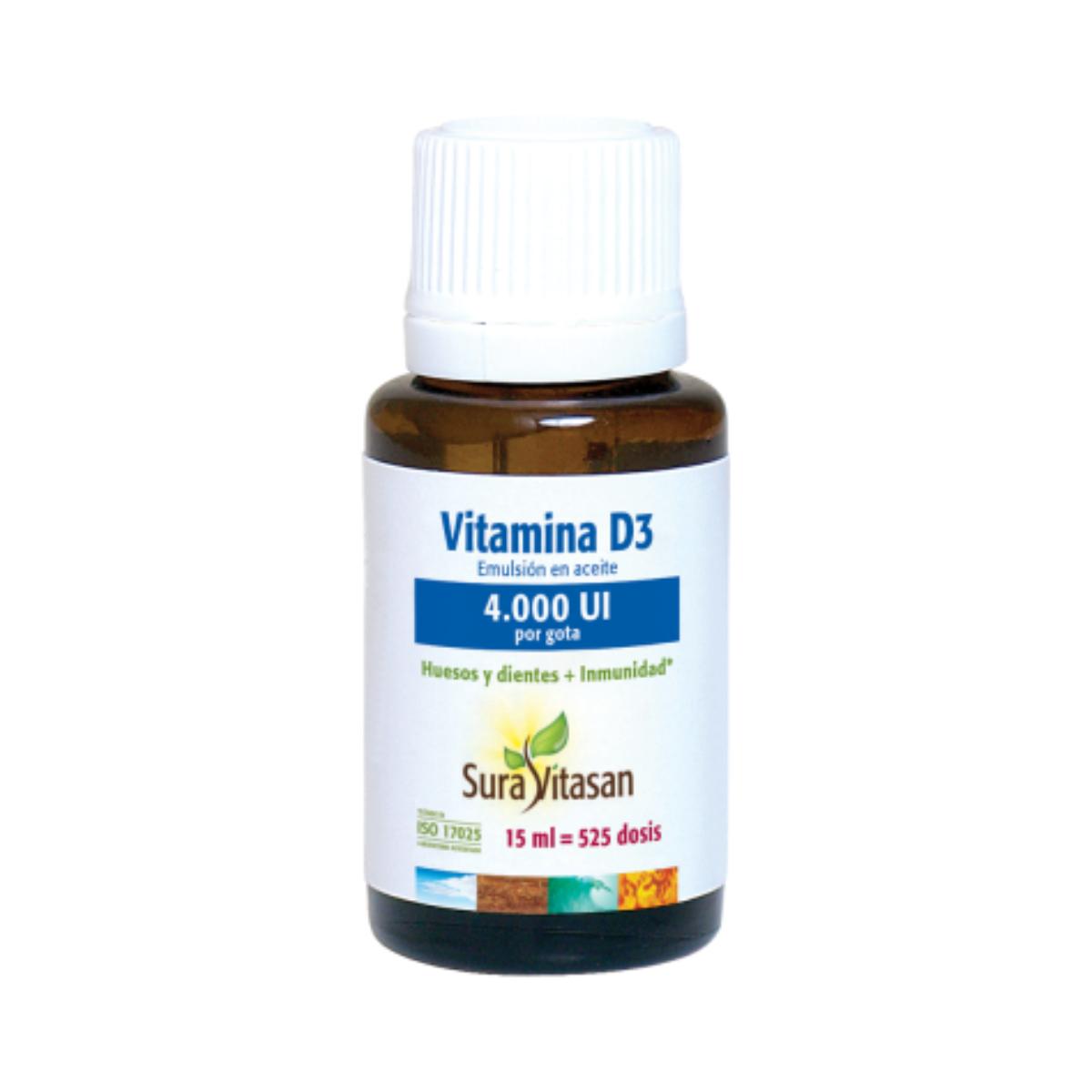 Vitamin D3 4,000 IU 15 ml SuraVitasan