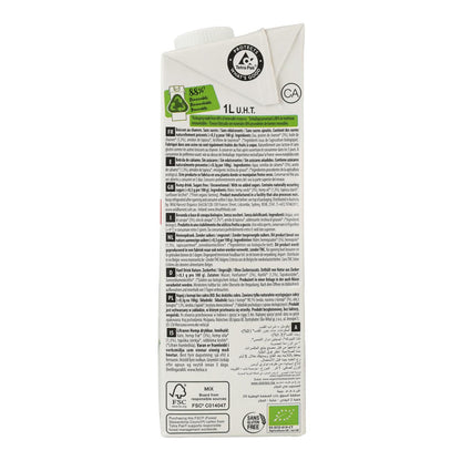 Boisson végétale au chanvre sans sucre bio Ecomil 1 L