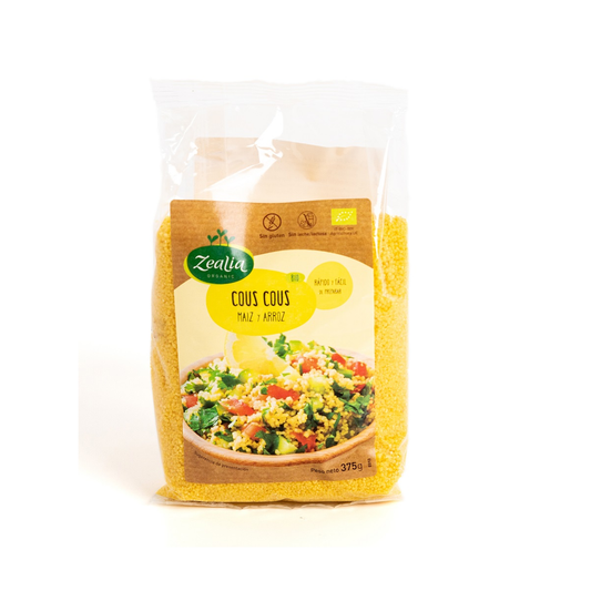 Glutenvrije couscous van maïs en rijst Zealia 375 g