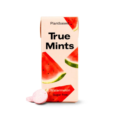 Plastfria karameller med smaken vattenmelon 13 g
