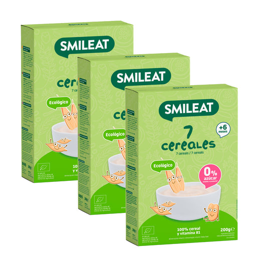 PROMOCJA 3x Kaszka 7-zbożowa Eco Smileat 200 g