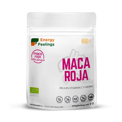 Czerwona maca ekologiczna w proszku Energy Feelings 500 g