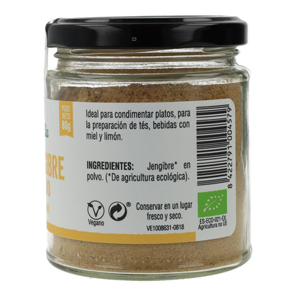 Organic Vegetalia Ginger Powder 80 g
