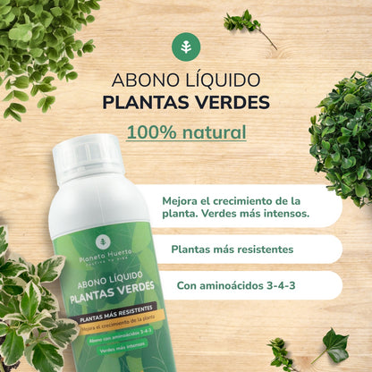 Engrais liquide pour plantes vertes Planeta Huerto 1 l