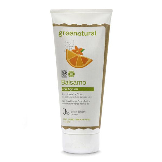 Ekologisk citrusbalsam för håret, Greenatural 75 ml