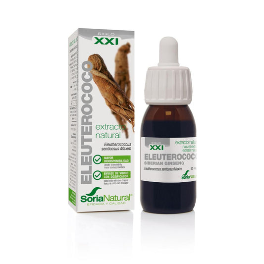Extrait d'éleuthérocoque Soria Natural, 50 ml