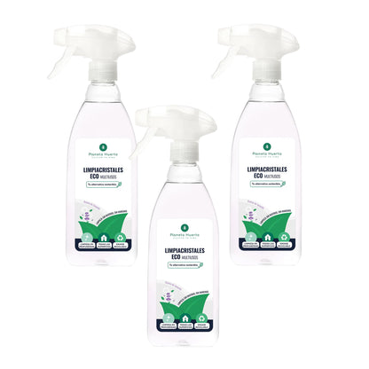 Pack 3xNettoyant vitres & multi-usages Verger Eco Planet 750ml