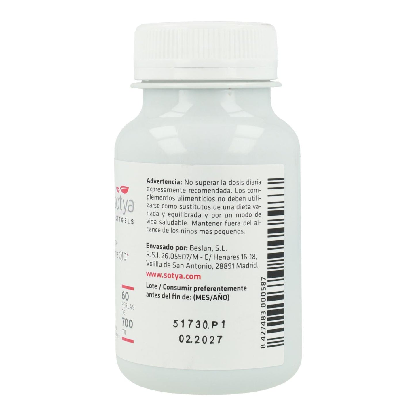 Koenzym Q10 Sotya, 60 kapslar