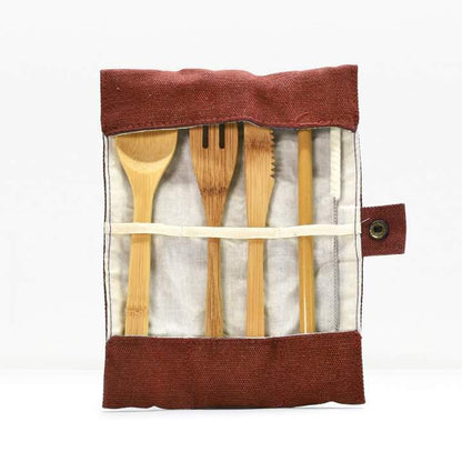 Bestickset med fodral