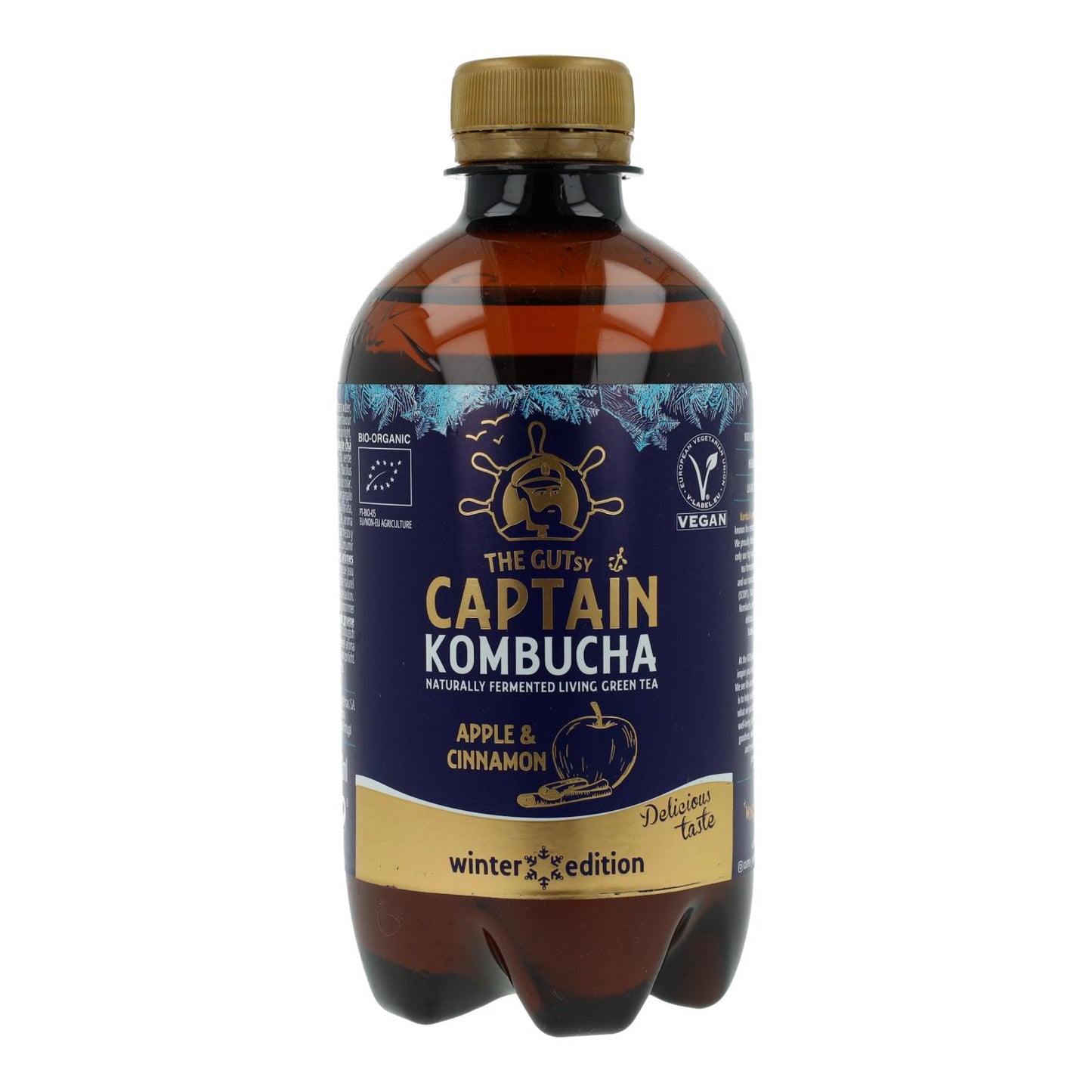 Captain Kombucha Mela e Cannella "Edizione Inverno" 400 ml