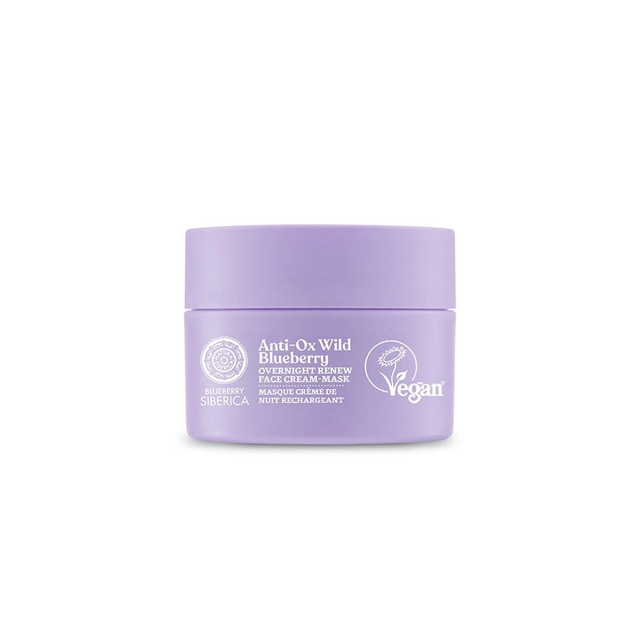 Nattlig ansiktsmask BlueBerry Natura Siberica 50 ml