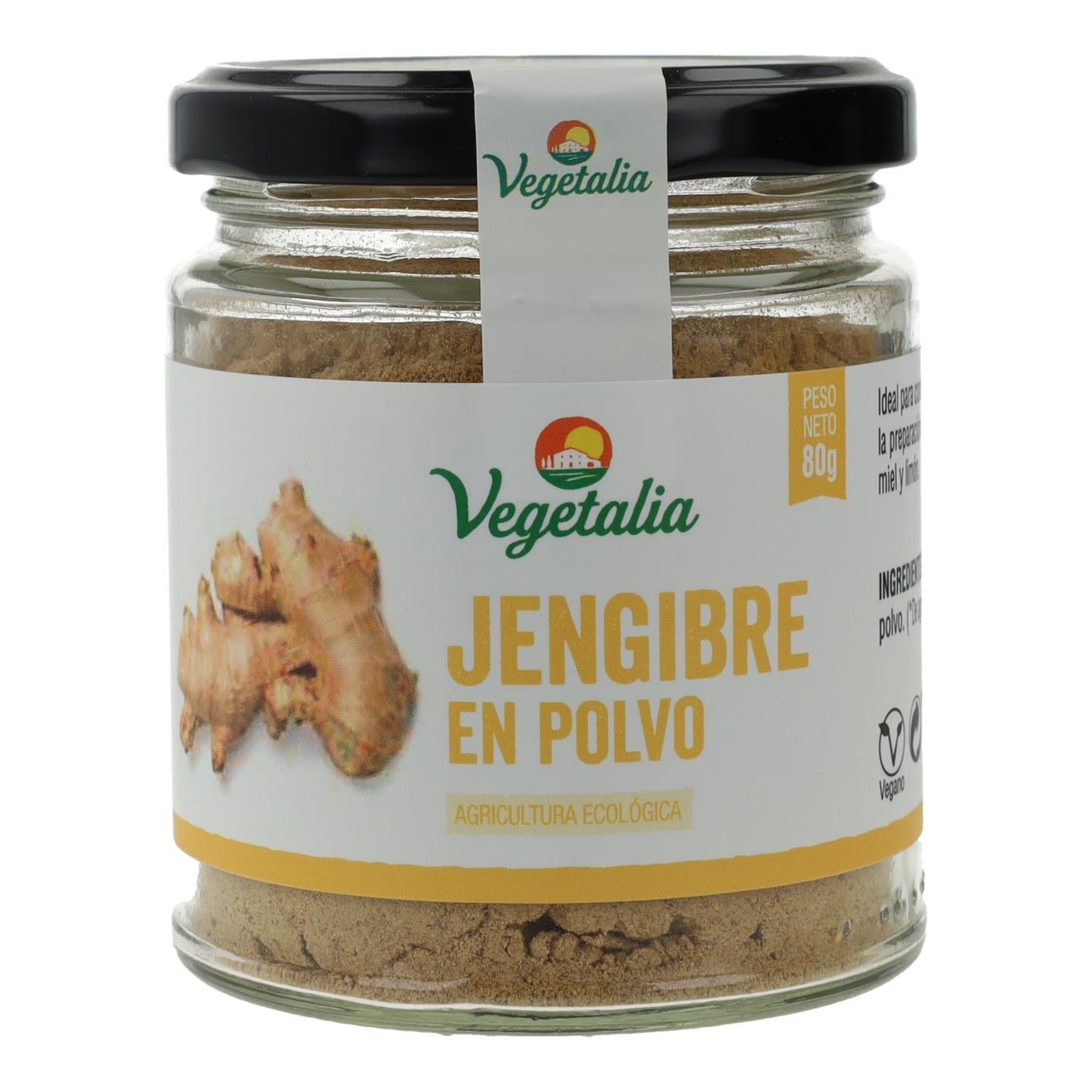 Organic Vegetalia Ginger Powder 80 g