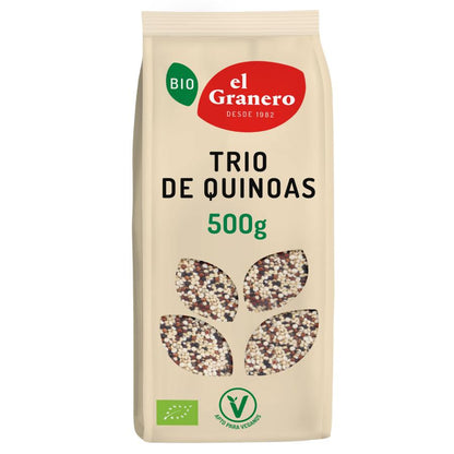 El Granero Organic Quinoa Trio 500 g