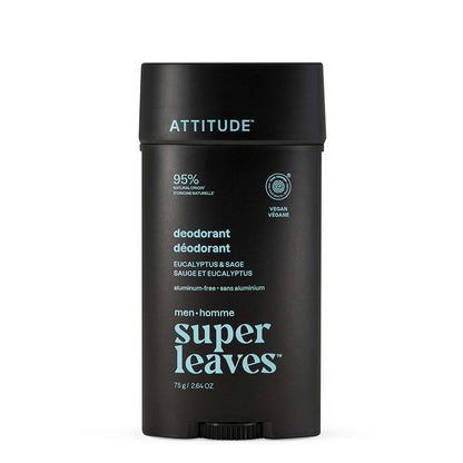 Super leaves men Dezodorant Eukaliptus & Szałwia 75 g
