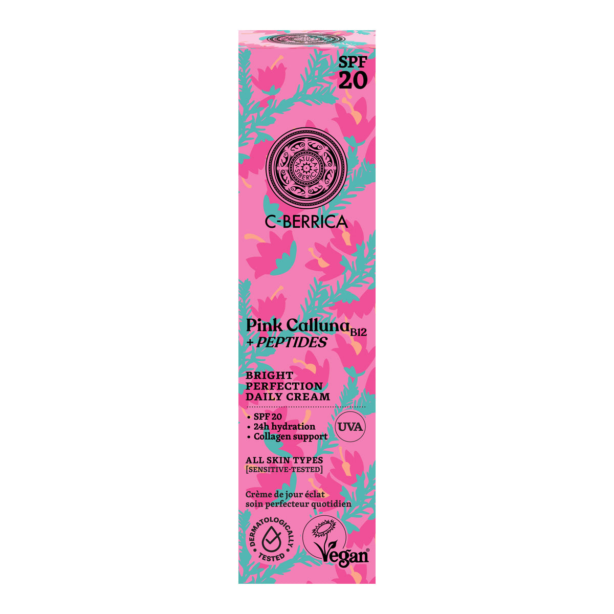 Perfect and Radiant Skin Day Cream SPF 20 Natura Siberica 50 ml