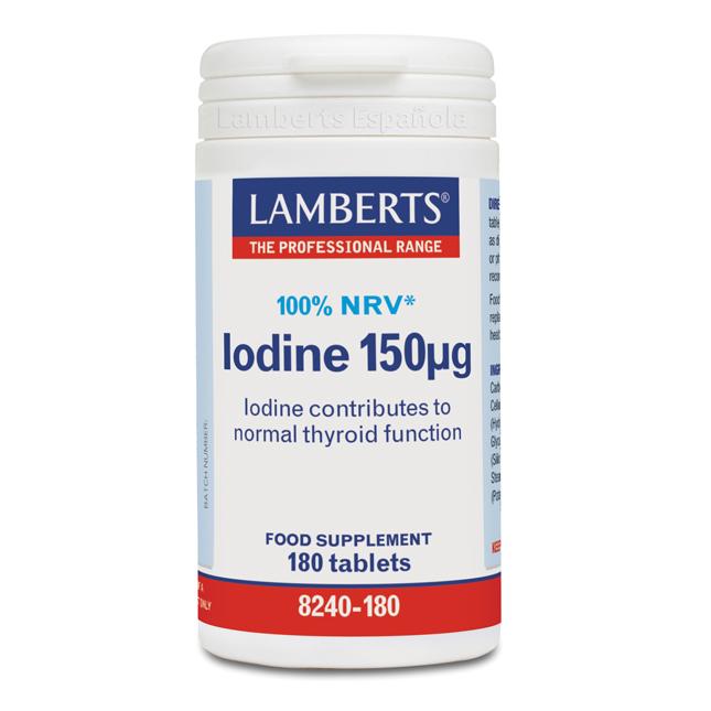 Iodine 180 tablets, Lamberts