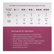 Menstruationstasse MYLILY Größe S. ø 42 mm, L 58 mm, 25 ml Größe M2