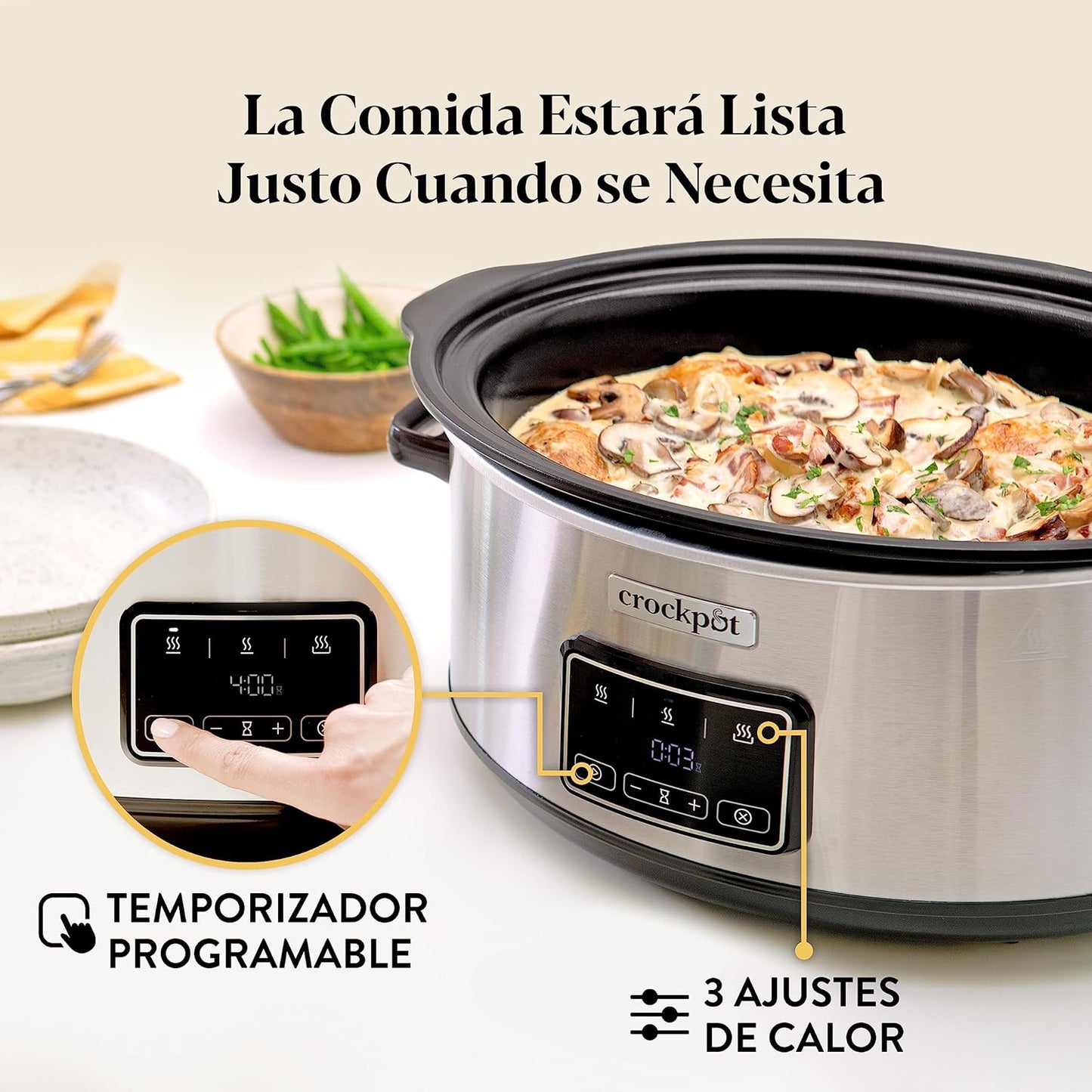 Sizzle & Stew 6.5 L CSC112X digital slow cooker