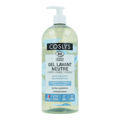 Gel douche universel sans parfum Coslys, 1 l