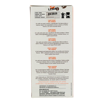 Gemalen koffie Peru Alternativa 250 g