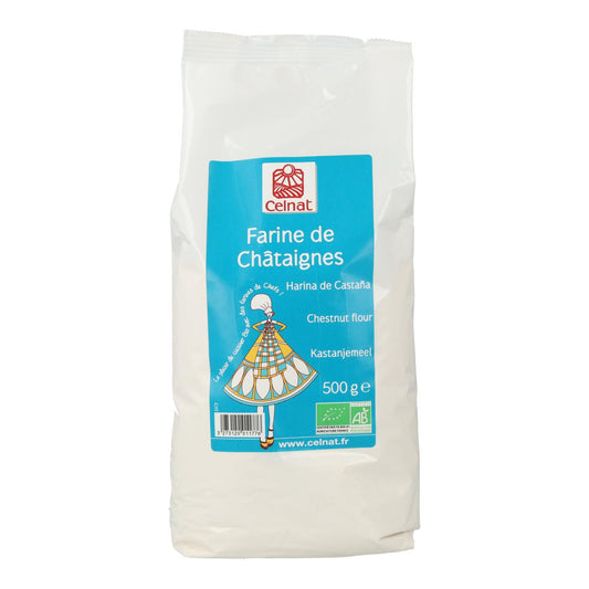 Ekologisk kastanjmjöl Celnat 500 g