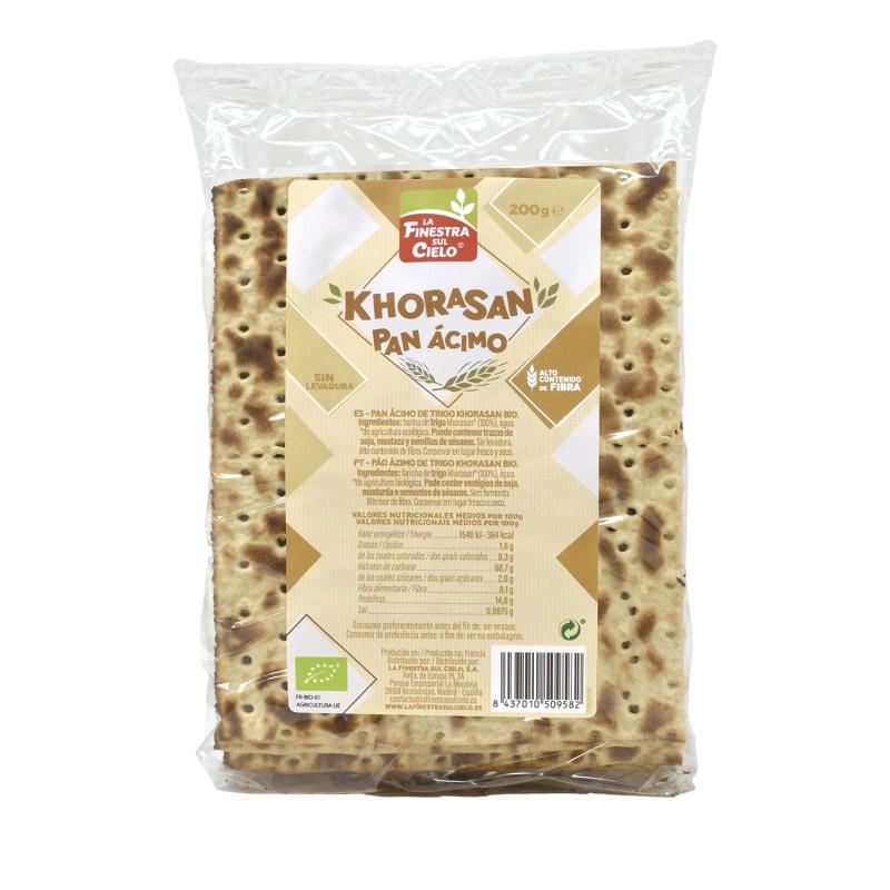 Chleb bezdrożdżowy z pszenicy khorasan KAMUT® BIO  La Finestra Sul Cielo 200 g