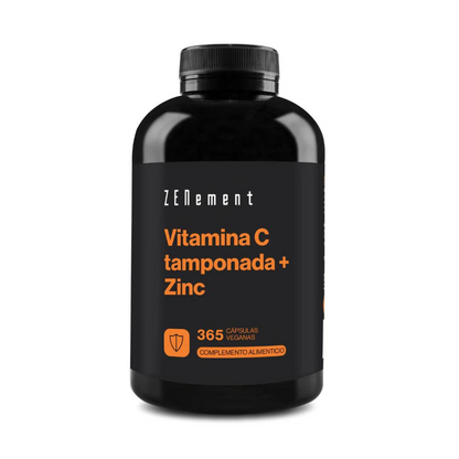 Witamina C buforowana + cynk Zenement 365 kapsułek wegańskich