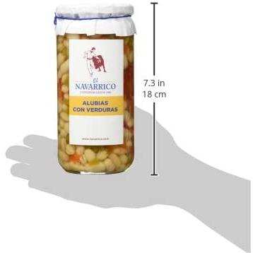 Fasola z warzywami, słoik El Navarrico 720 ml