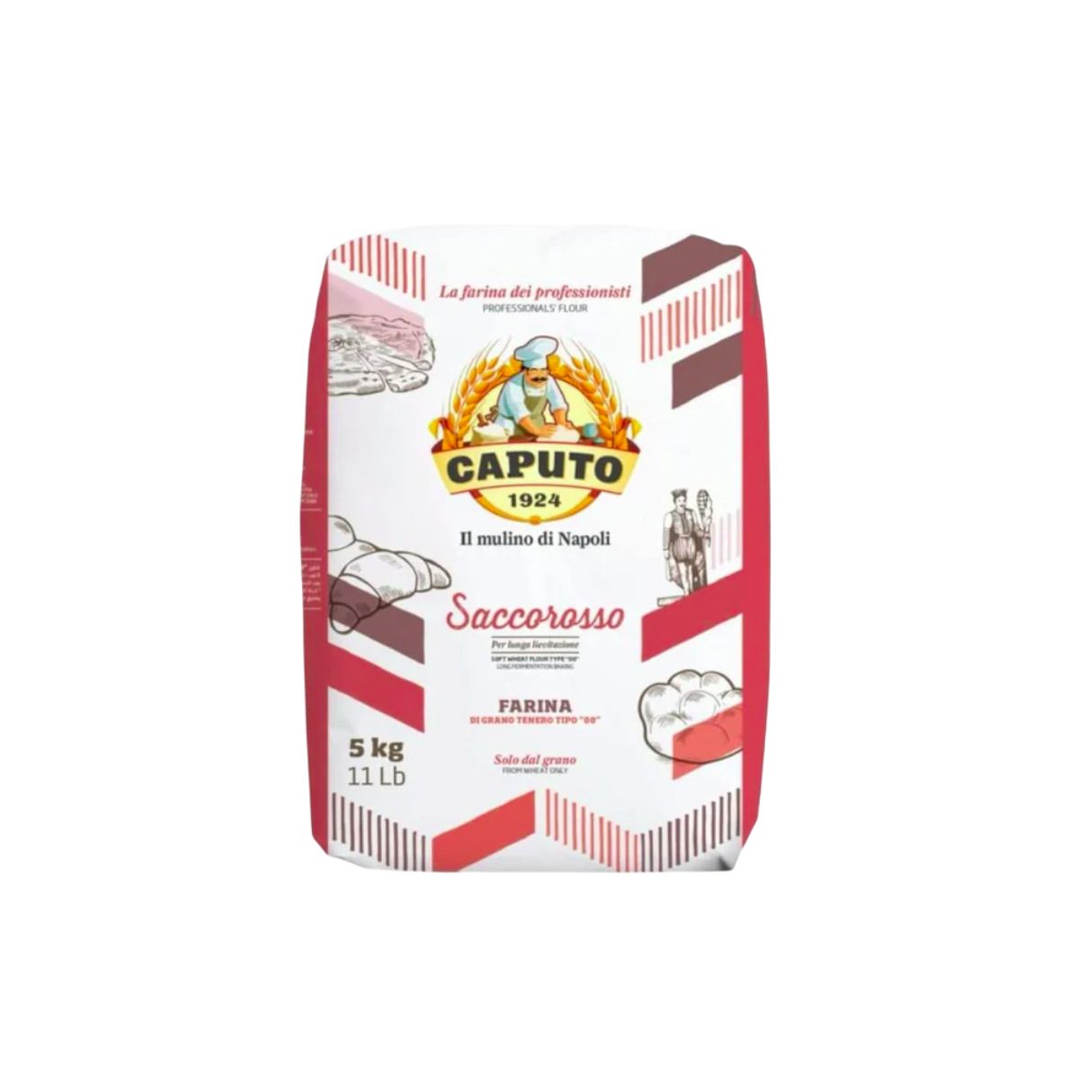 CAPUTO Saccorosso 00 Flour 5KG