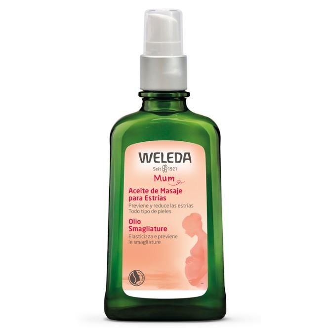 Massageolja mot bristningar Weleda 100 ml