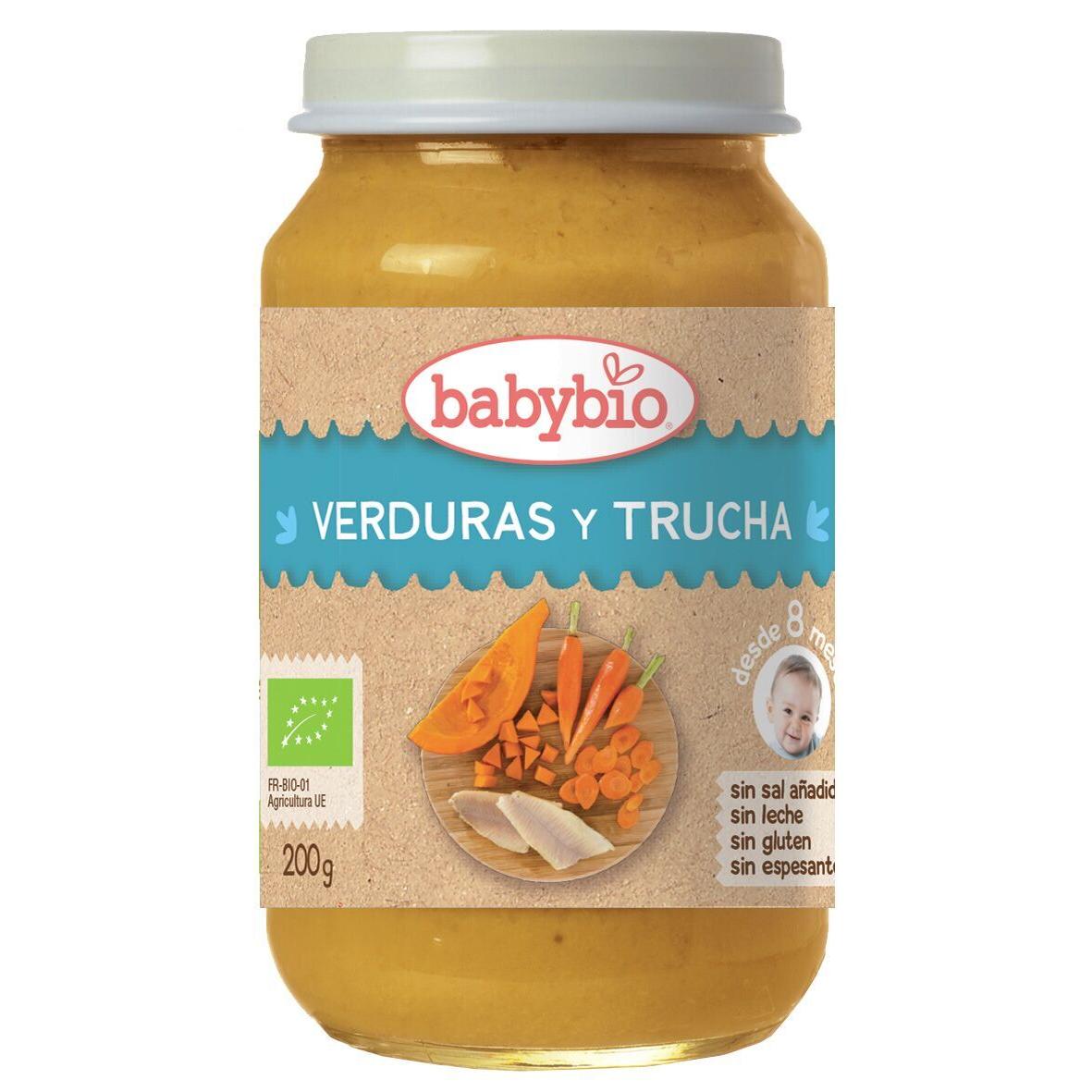 Potje groenten en forel (vanaf 6 maanden) babybio 200 g
