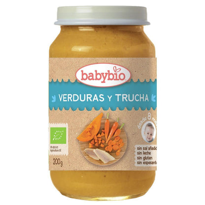 Potje groenten en forel (vanaf 6 maanden) babybio 200 g