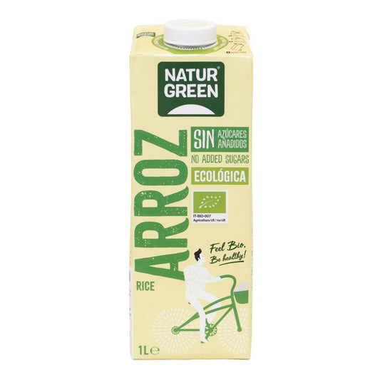 Boisson au riz sans sucres ajoutés NaturGreen 1 L