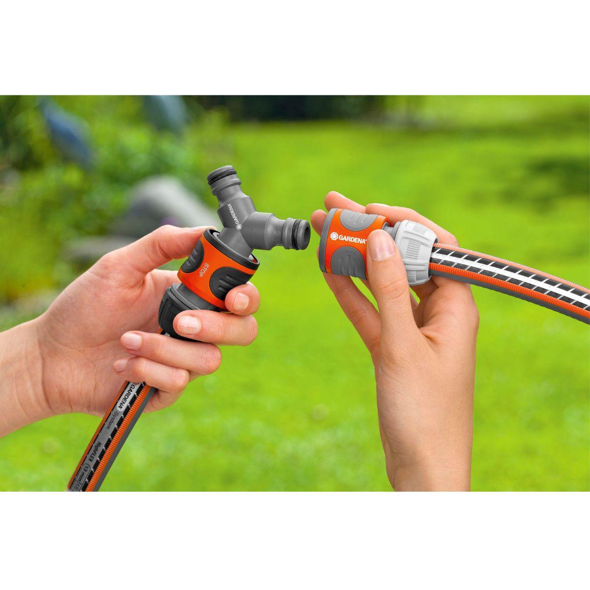 Gardena triple Y-branch