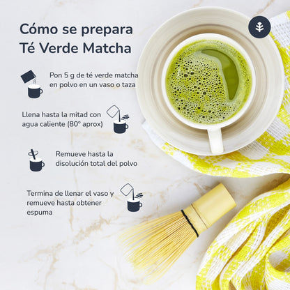 Matcha-tepulver ECO Planeta Huerto 500 g