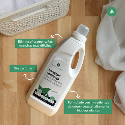 Confezione 3xDetersivo liquido per bucato ECO non profumato Planet Orchard 1,5 litri