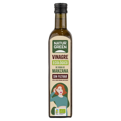 NaturGreen Organic Unfiltered Apple Cider Vinegar 500 ml