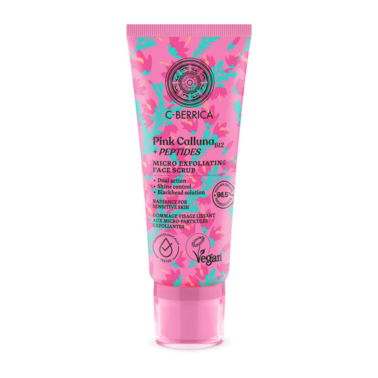 Peeling do twarzy z mikrocząsteczkami Natura Siberica 100 ml